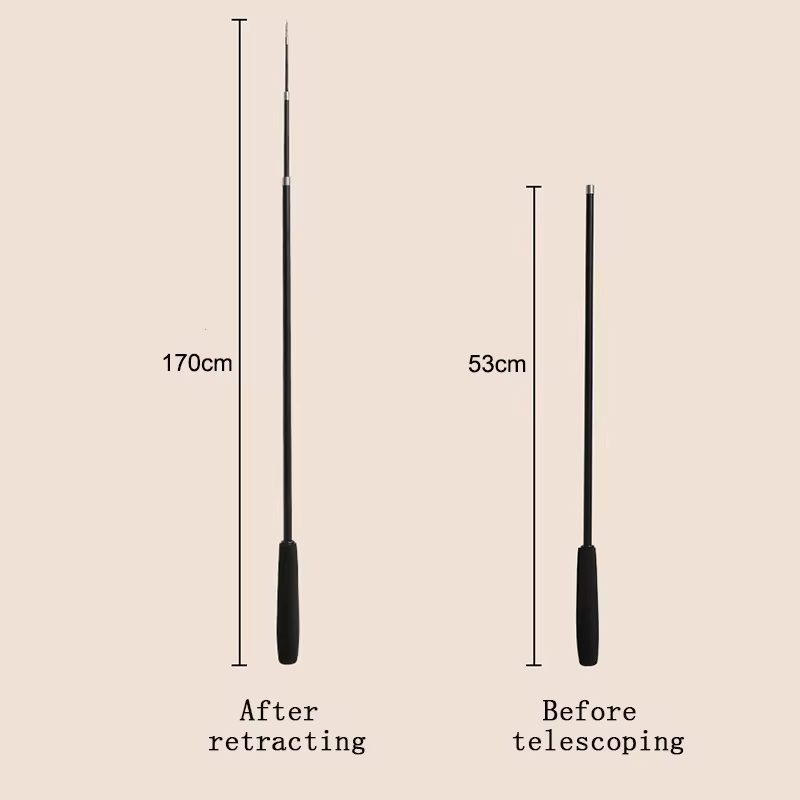 Four Section Telescopic Cat Stick 1.8m Super Long Carbon Fiber Fishing Rod Scratch Resistant Feather Cat Toy Pet Supplies