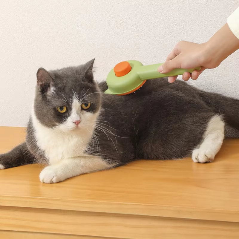 Cat comb to remove floating hair and comb special long hair pet hair cleaner Needle comb brush to remove hair pet supplies