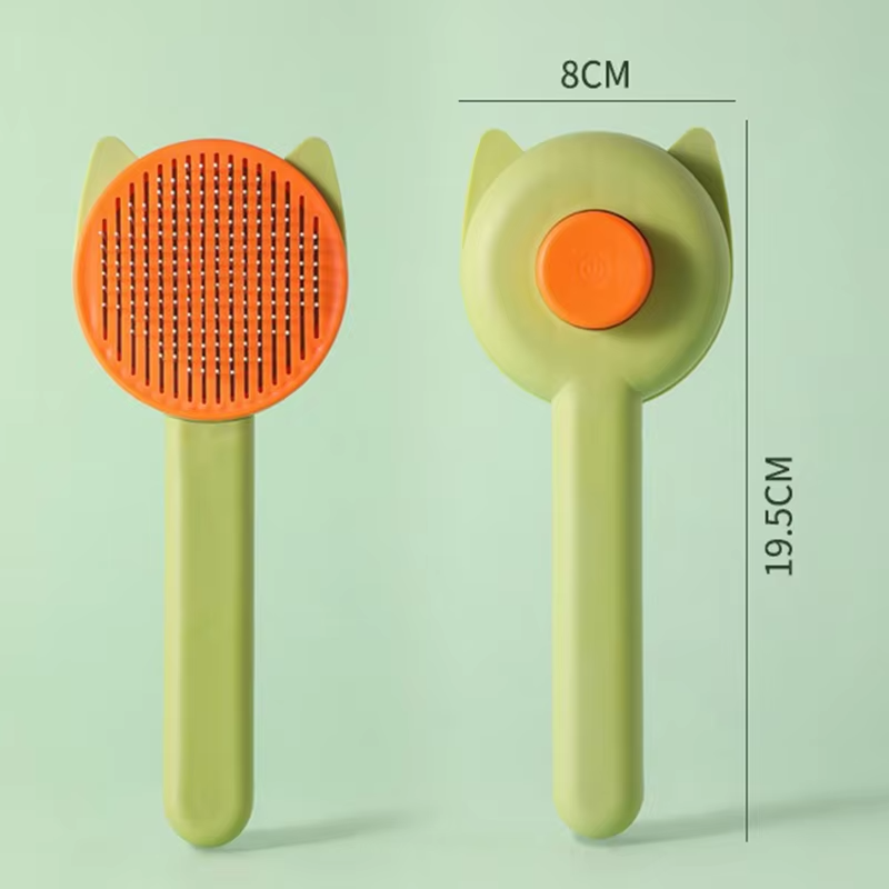 Cat comb to remove floating hair and comb special long hair pet hair cleaner Needle comb brush to remove hair pet supplies