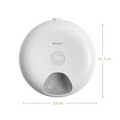 ROJECO 6 Meals Automatic Pet Feeder Smart Cat Food Dispenser For Wet & Dry Food Kibble Dispenser Accessories Auto Feeder For Cat