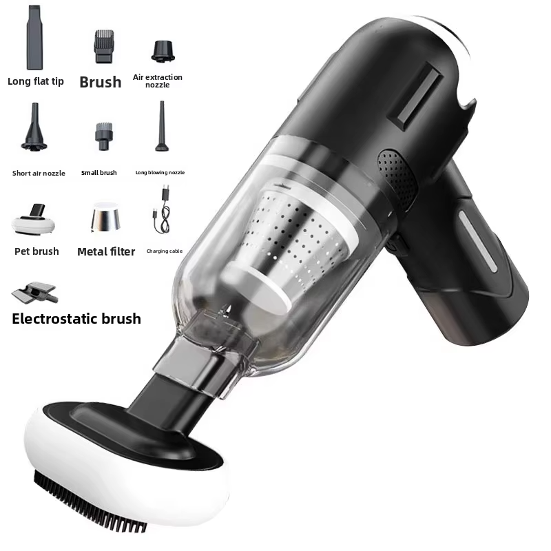 Rechargeable Grooming Tool Pro-Grade 39000Pa Pet Hair Vacuum Wireless for Cats Dogs with Anti-Tangle Tech Household Car Use