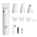 ROJECO Electric Pet Trimmer 4 in 1 Professional Grooming Kit For Dog Cat Hair Multifunctional Dog Trimmer Haircut Shaver Clipper